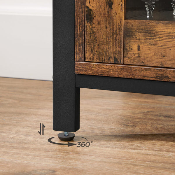 Original Buffet Vitrine Industriel pour la maison