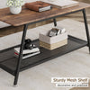 Table Basse Bois Metal Noir produit