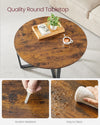Luxueux Table Basse Ronde Bois et Métal de qualité