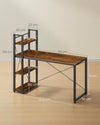 Luxueux Bureau Bois Métal de qualité