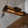 Lampe suspendue industrielle vintage