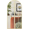 Magnifique Miroir Verrière Doré haute qualité