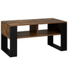 Magnifique Table Basse Rectangulaire Industrielle pour la maison