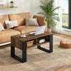Luxueux Table Basse Rectangulaire Industrielle de qualité