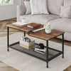 Table Basse Style Industriel Métal