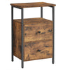 Luxueux Table Chevet Métal Bois de qualité